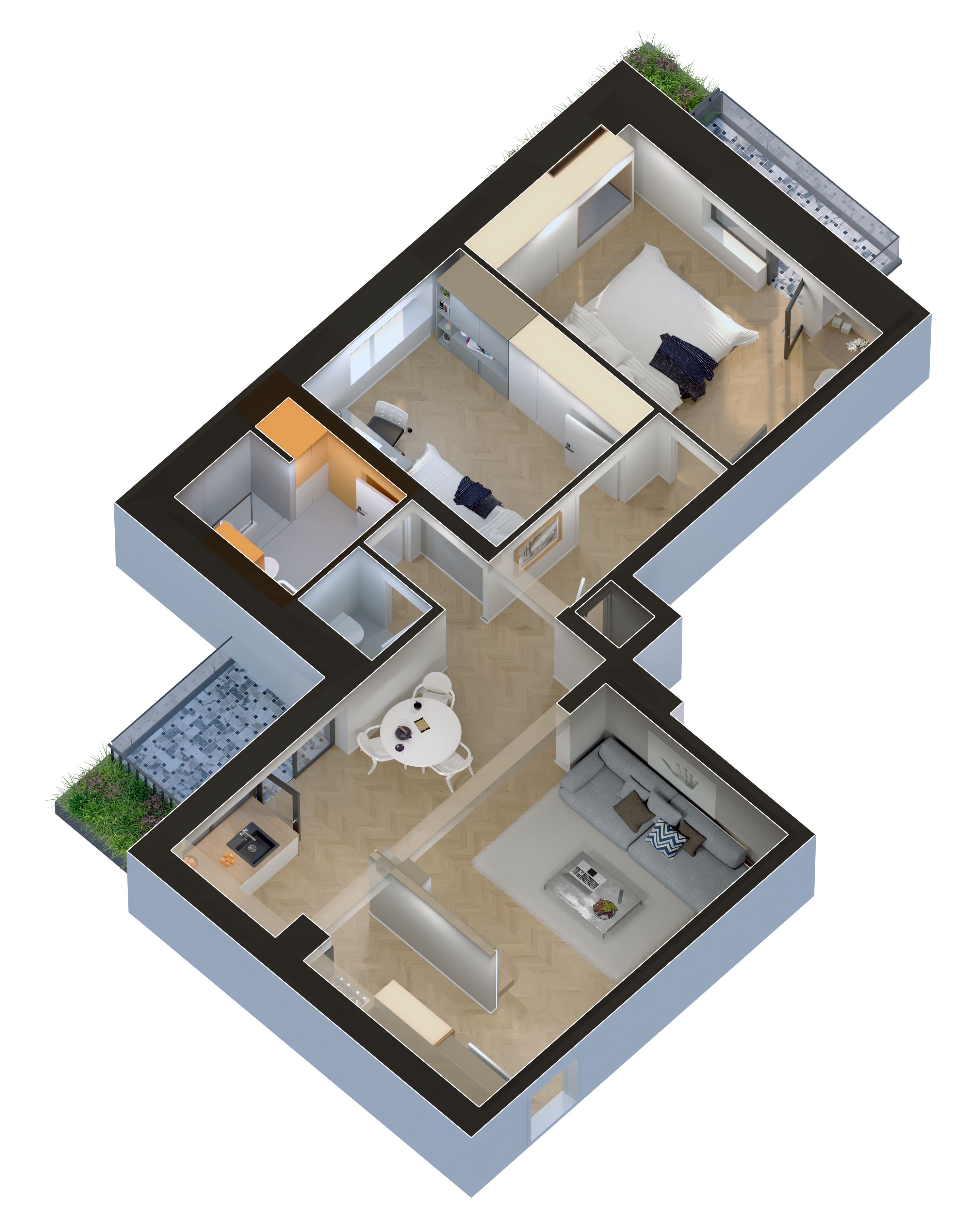 Central Green Apartments - Bacau